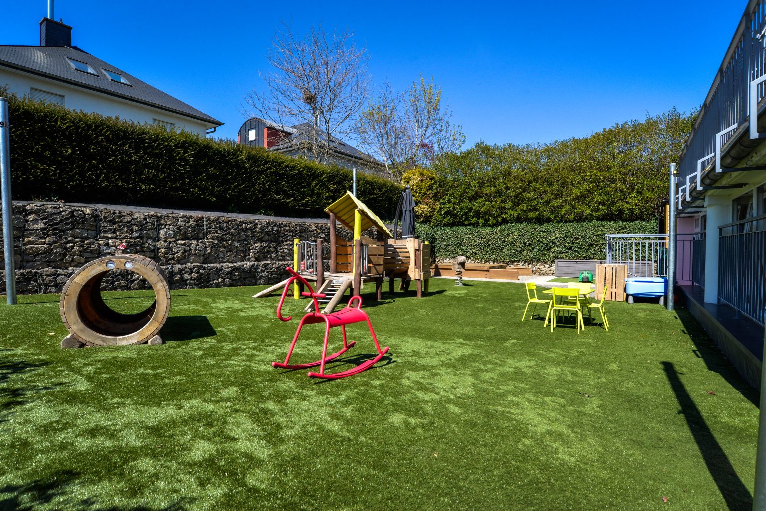 jardin de notre crèche Strassen Am Piesch