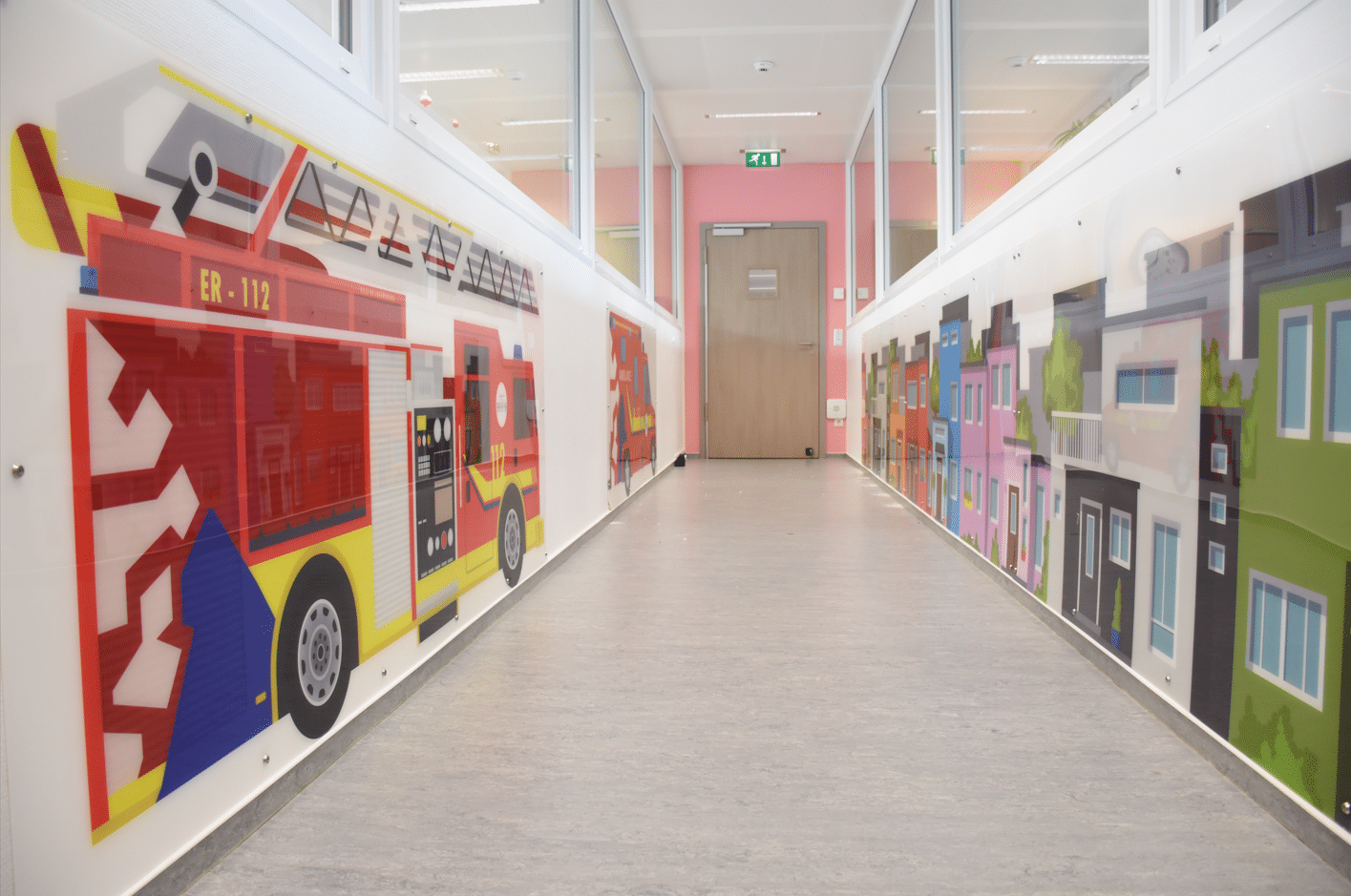 un aperçu de l'intérieur de notre crèche L'Enfant Roi Europe qui se situe dans le quartier Kirchberg du Luxembourg