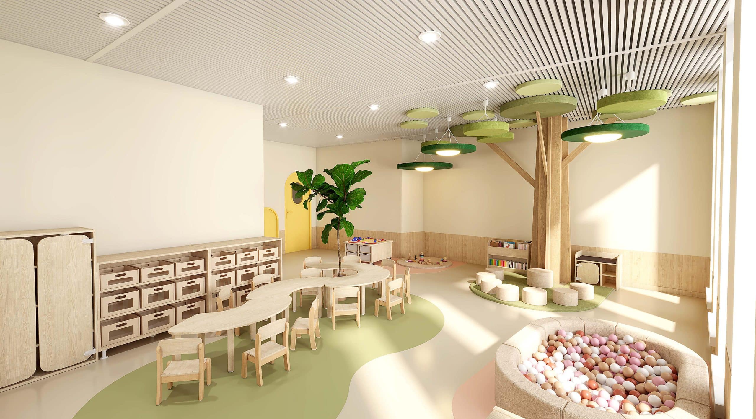 Module de la Communauté Enfantine de la crèche L'Enfant Roi The Corner à Hesperange Luxembourg