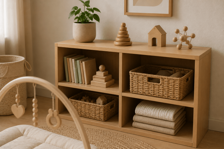 Setting up the baby’s room